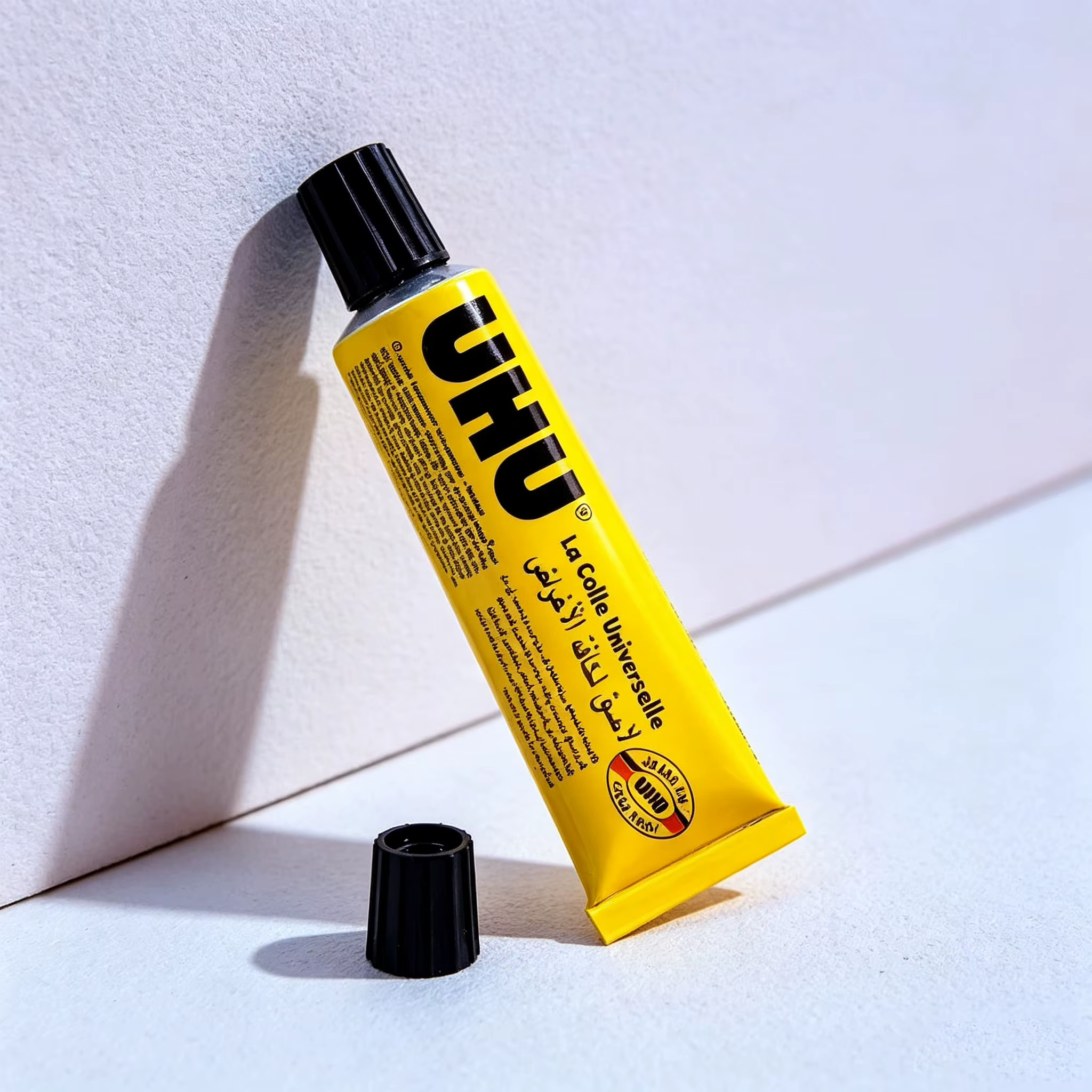 Colle tout usage UHU 35ml, adhésif transparent pour pose de perruques, fixation forte pour perruques en dentelle, postiches, extensions capillaires, colle pour coiffure cosplay