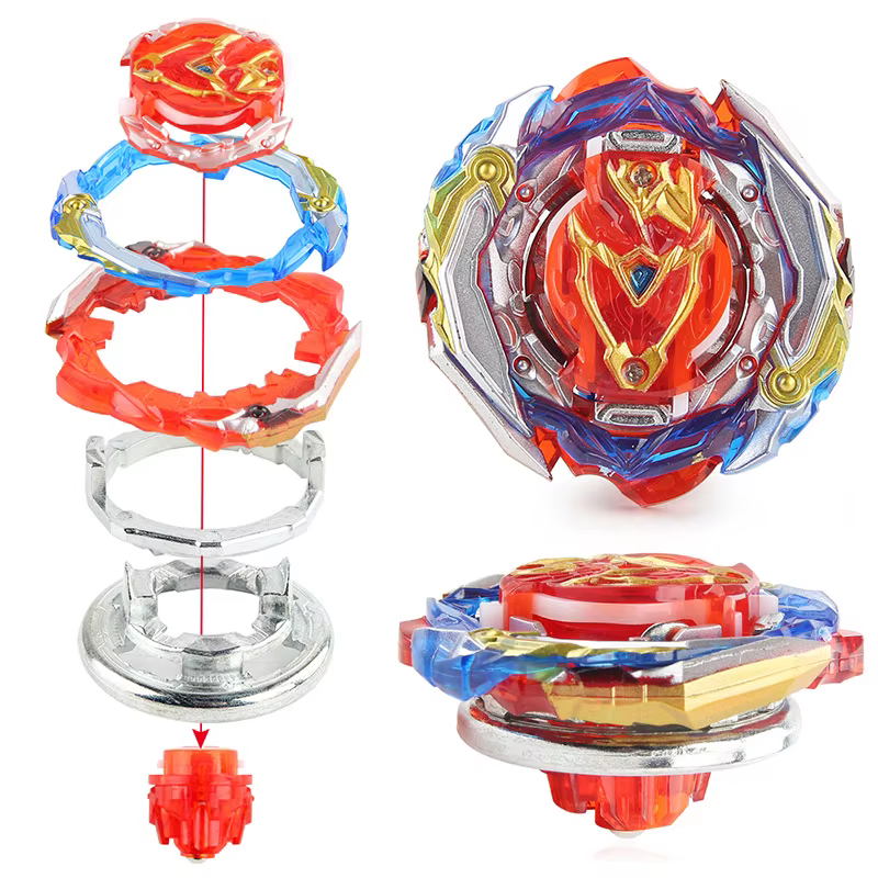 Jouet gyroscopique Burst Bey pour garçons, haut de combat en métal, jeu de combat, jouets à lames
