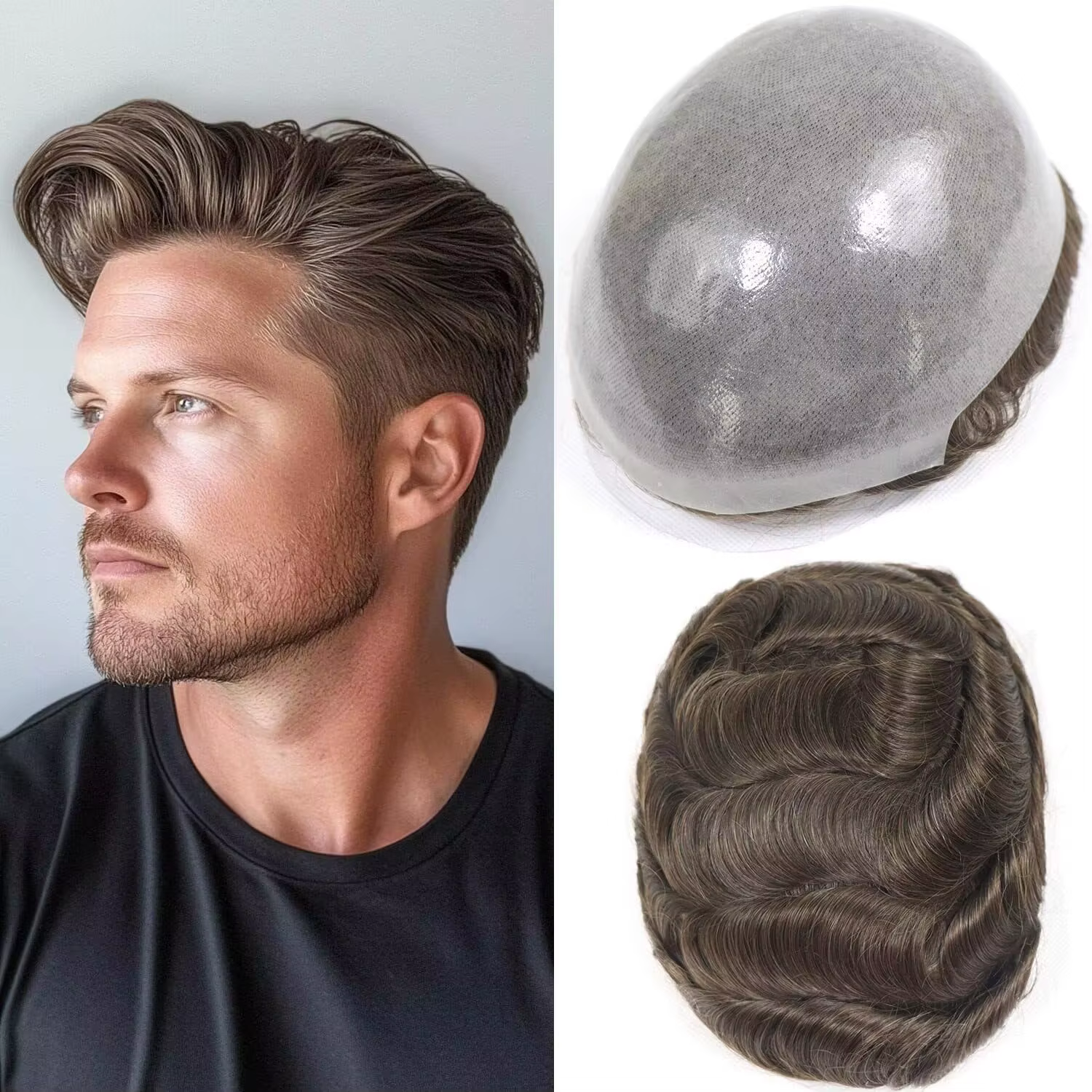 Prothèse capillaire pour hommes