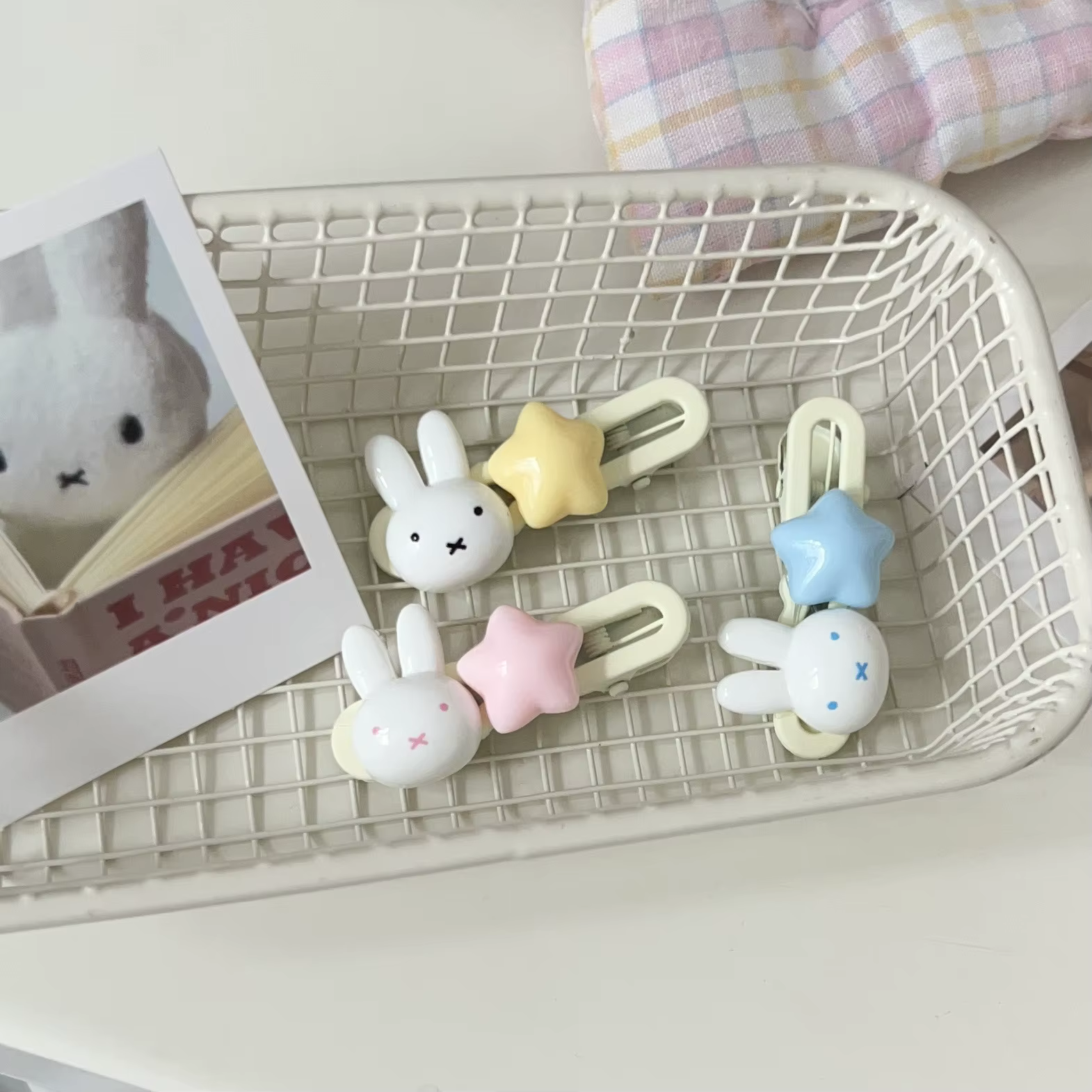 Pince à cheveux Miffy Star Kawaii
