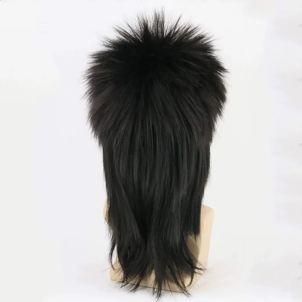 Perruque de cheveux synthétiques pour adultes