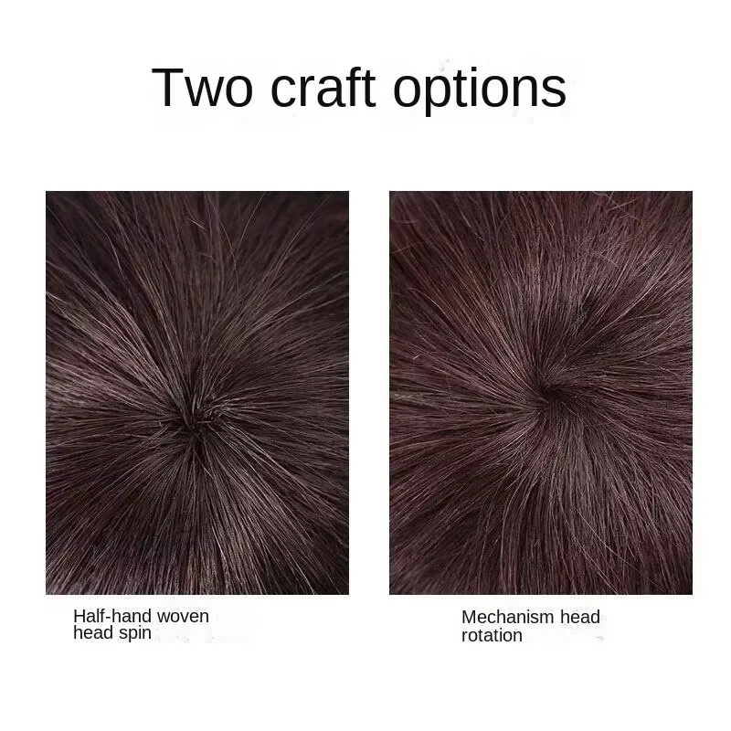 Toppers de cheveux humains de réparation de cheveux supérieurs légers