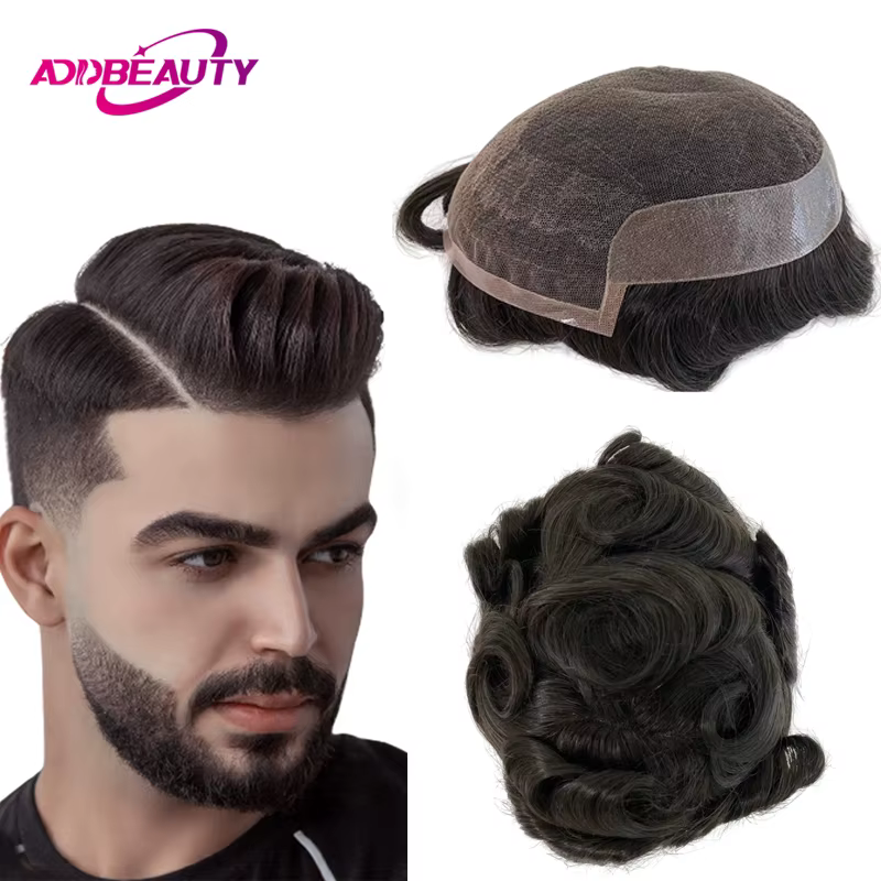 Prothèse capillaire HD Lace pour homme