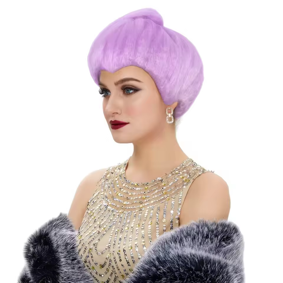 WHIMSICAL W REEWES perruque marraine fée fantaisie pour femmes accessoire de Cosplay perruques en fibres synthétiques