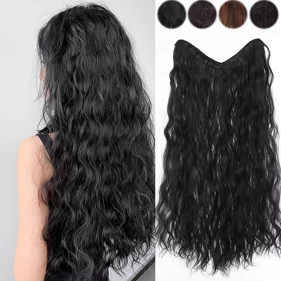Extensions de cheveux synthétiques à clips