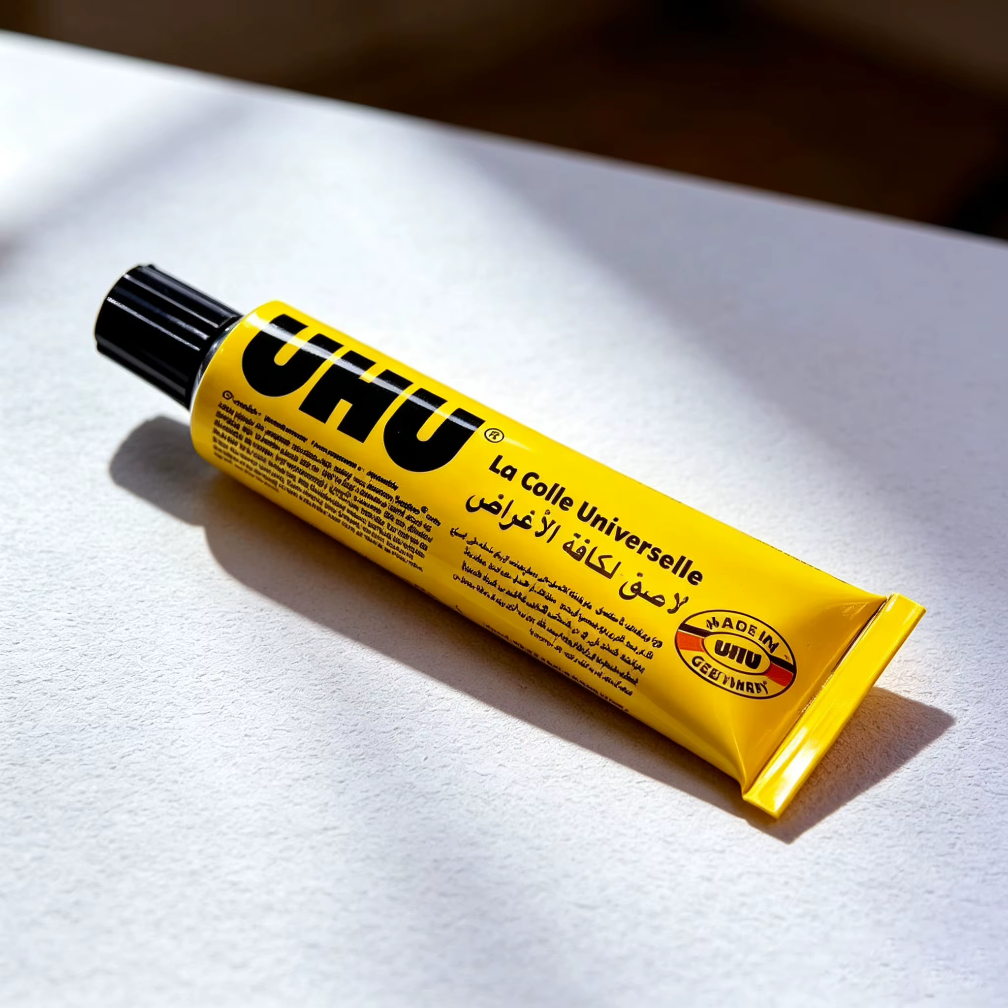 Colle tout usage UHU 35ml, adhésif transparent pour pose de perruques, fixation forte pour perruques en dentelle, postiches, extensions capillaires, colle pour coiffure cosplay