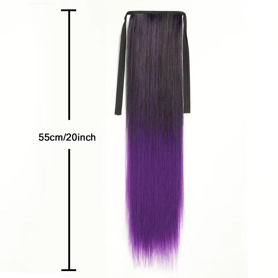 Extensions de cheveux queue de cheval 20 pouces