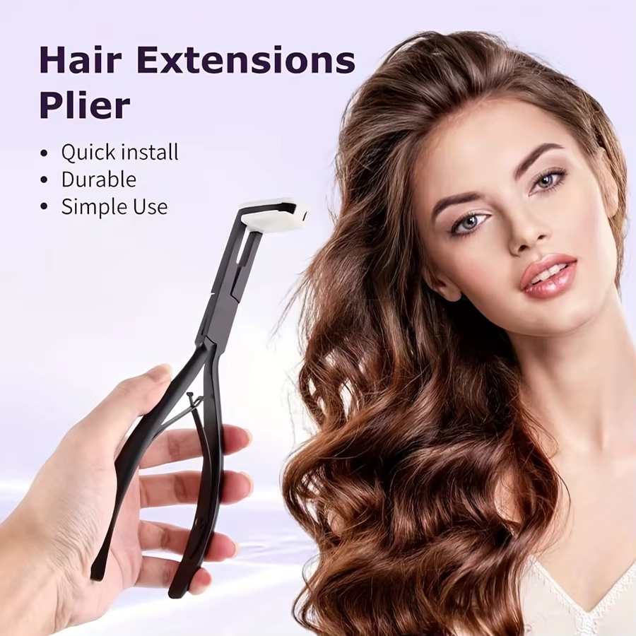 Kit d'outils professionnels pour extensions de cheveux