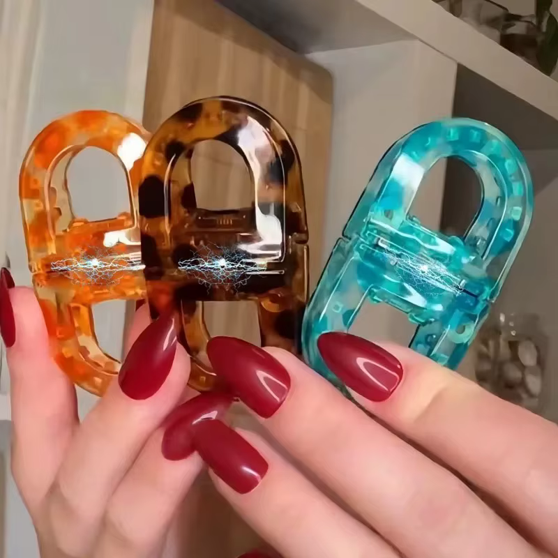 Pince à cheveux magnétique invisible à maintien puissant