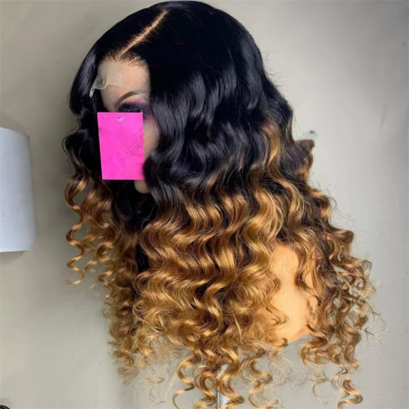 Perruque Lace Front Wig sans colle douce