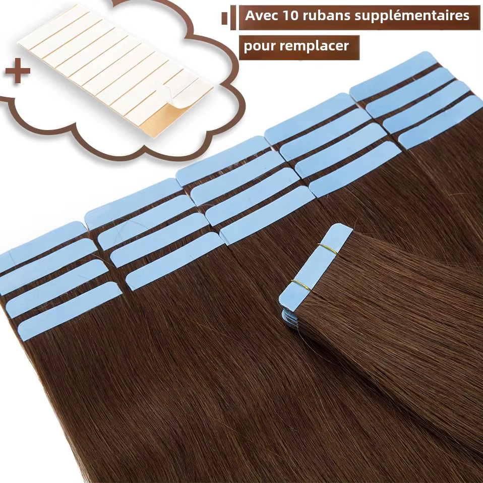 S-noilite 20 pièces bande dans les Extensions de cheveux