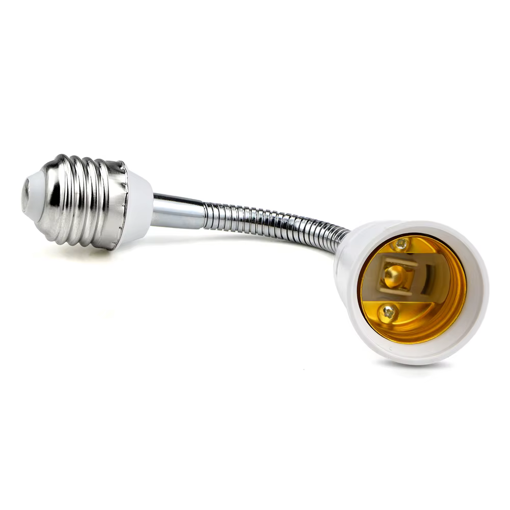 20/30/40/50/60cm E27 à E27 Base support de lampe LED adaptateur d'extension convertisseur vis douille Extender porte-ampoule