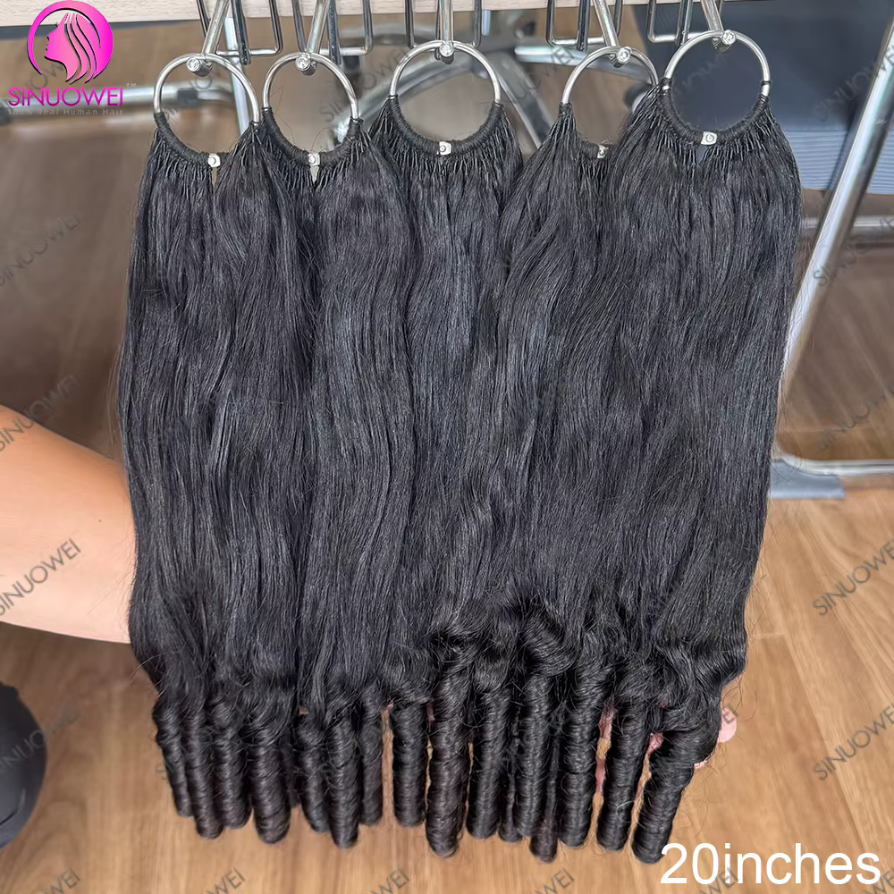 Extensions de cheveux pour tresses françaises