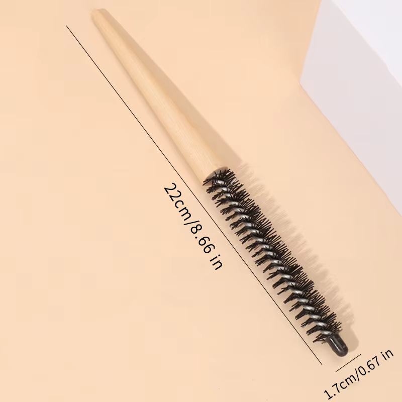 Petite brosse à cheveux ronde Pro Salon taquin dos brosses
