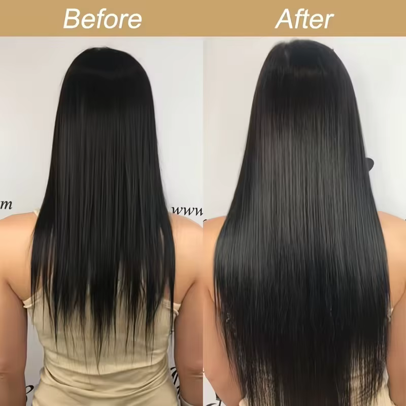 Extension capillaire synthétique longue et lisse