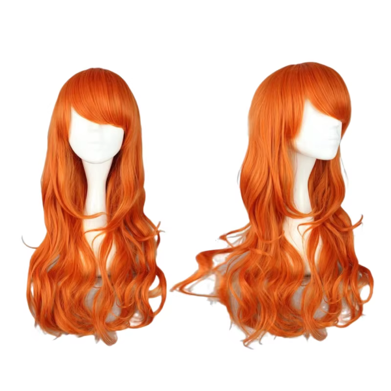 Perruque de Cosplay Nami sur le thème des pirates