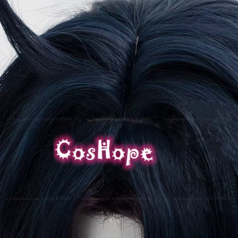 Perruque de Cosplay à lame 90cm de Long