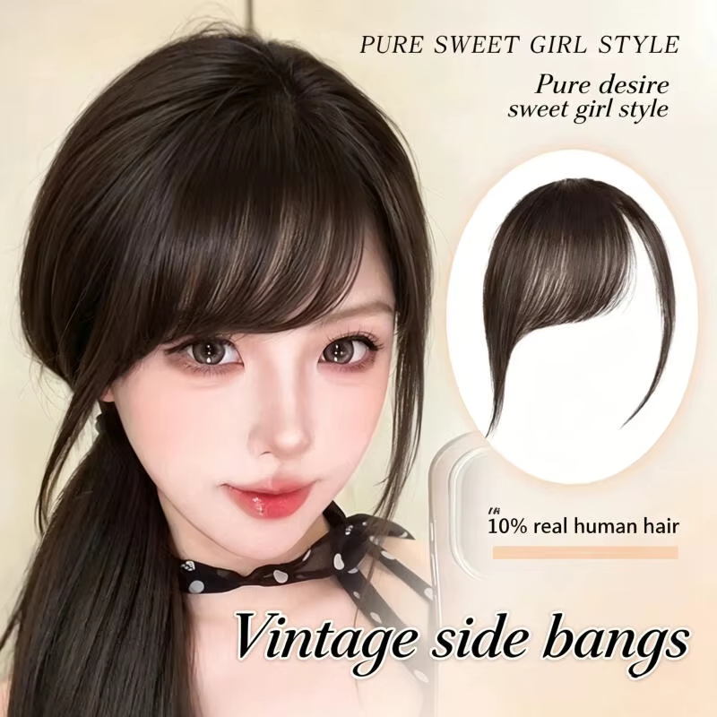Extensions de cheveux synthétiques à clipser