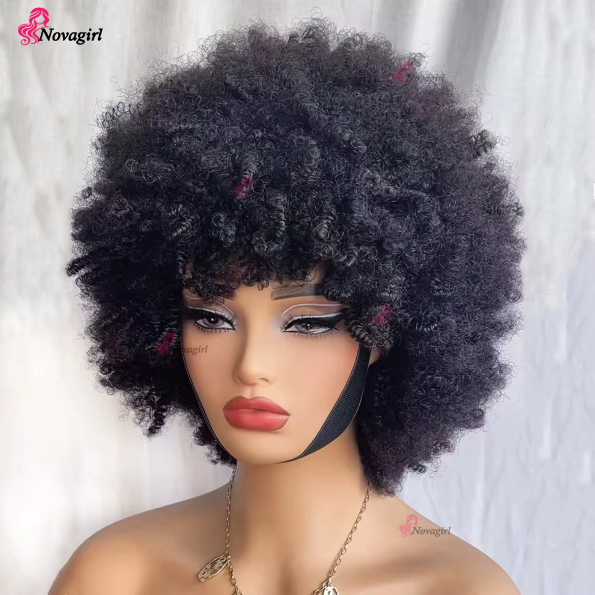 Perruque afro des années 70 pour femmes