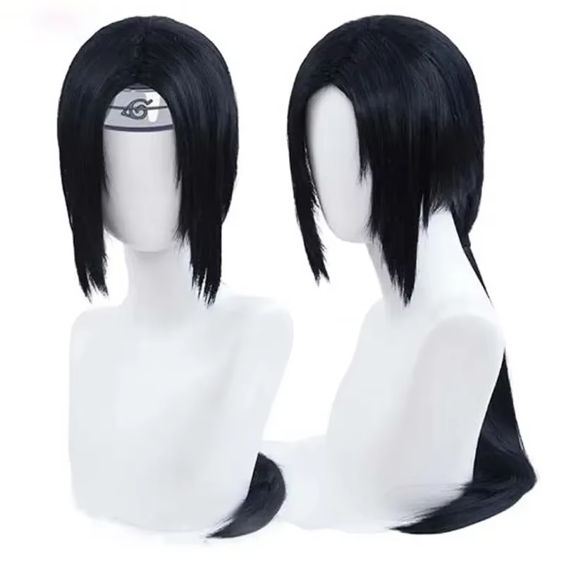 Perruque de Cosplay Anime Uchiha Itachi