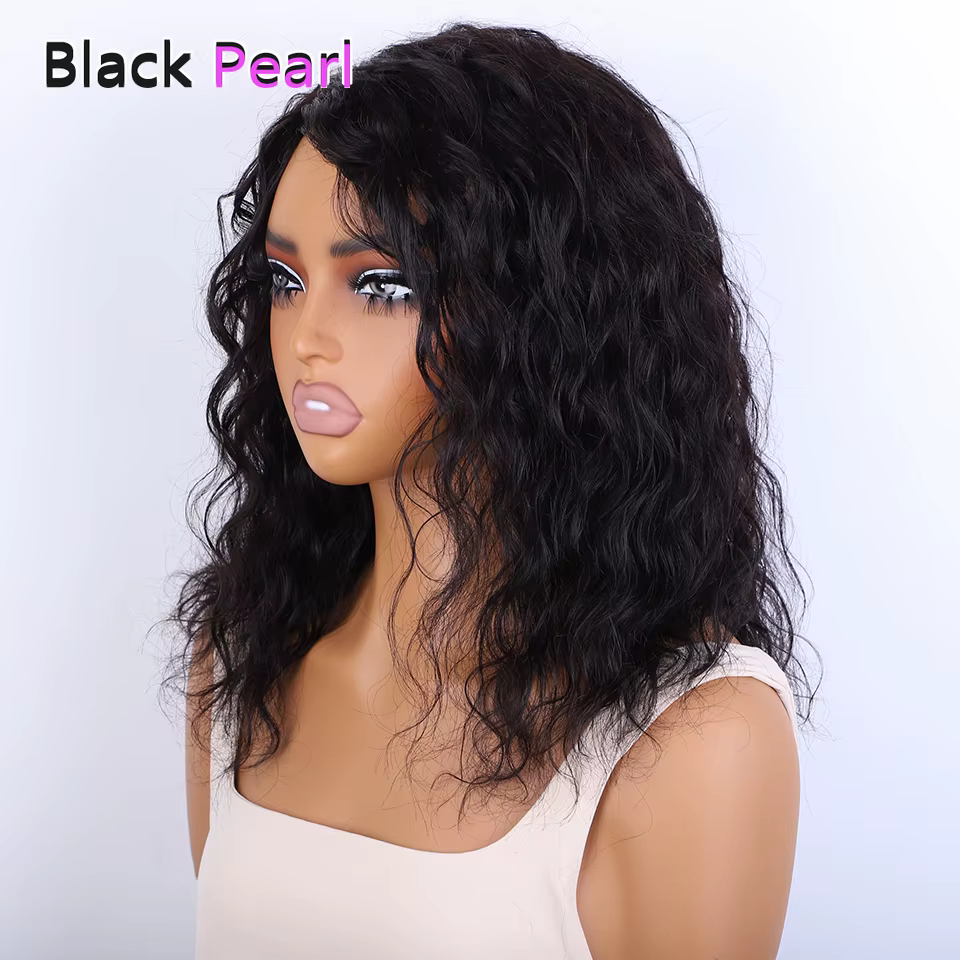 Perruque brésilienne en cheveux humains pour femmes noires
