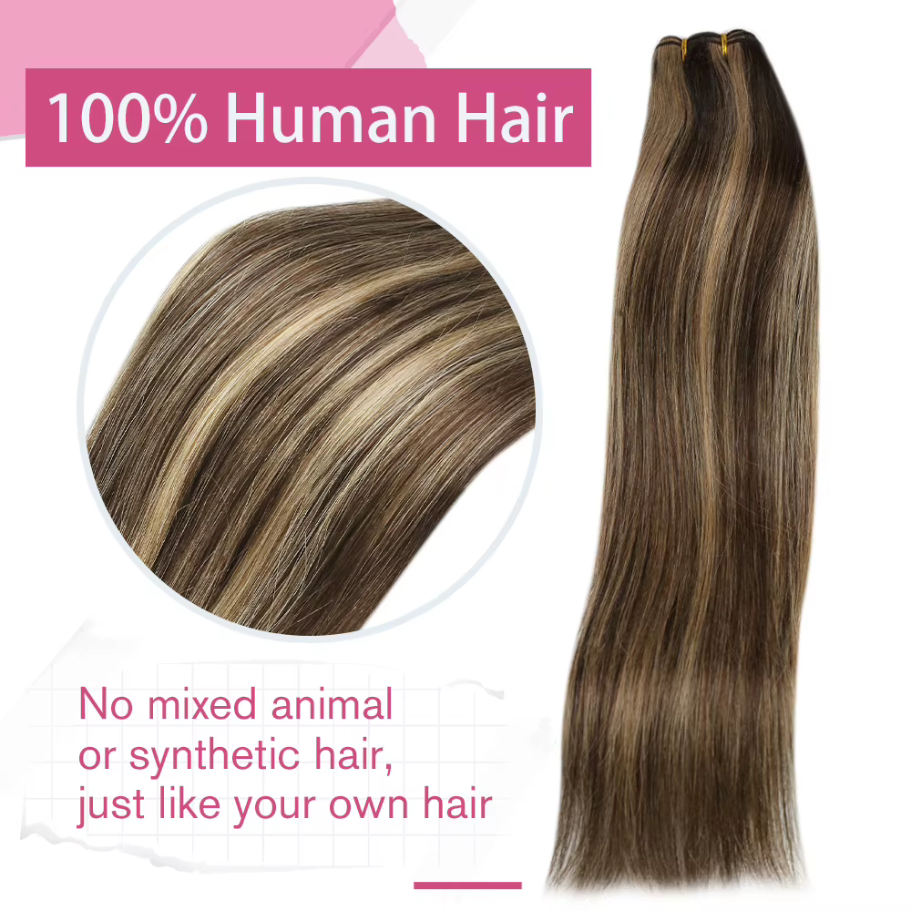 Moreoo – tissage en lot brésilien Remy naturel lisse