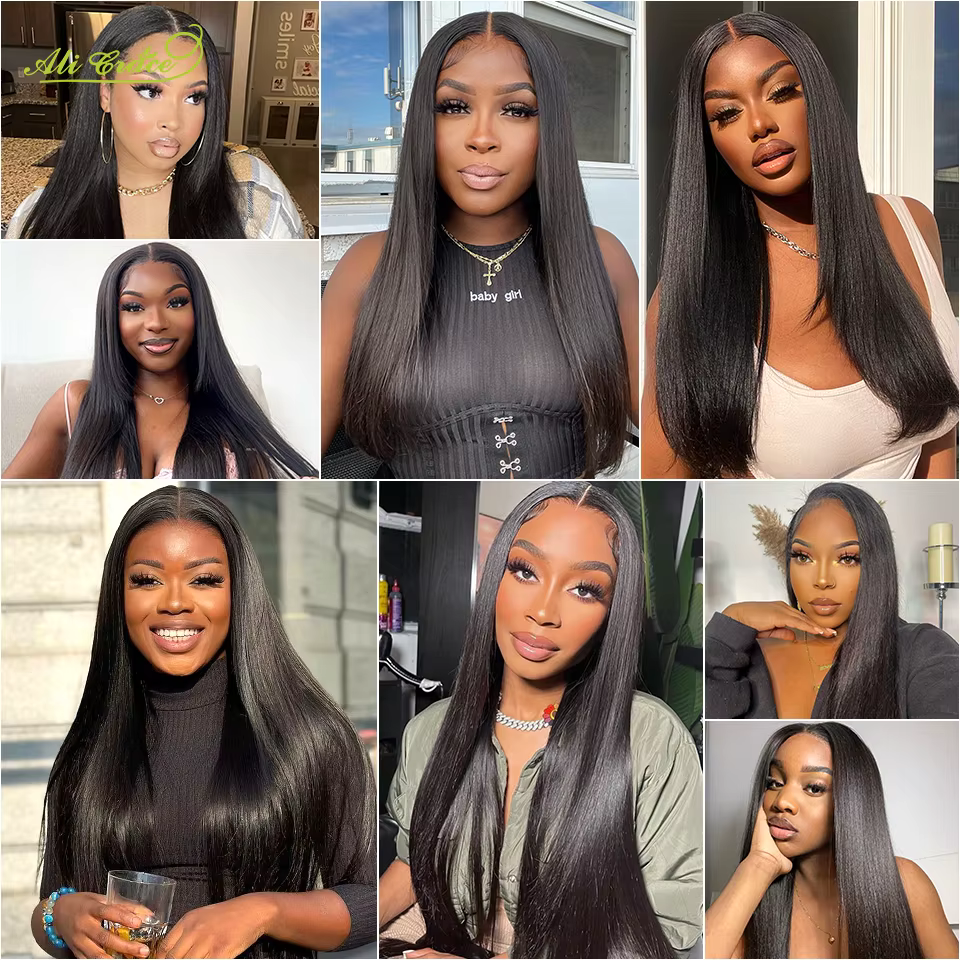 Mèches malaisiennes 3/4 naturelles Remy-ALI GRACE Hair