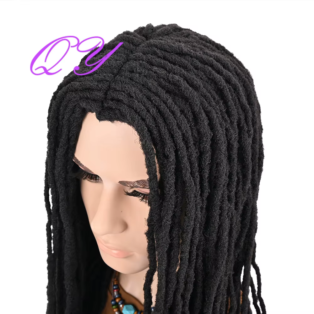 Dreadlocks longs ultraviolets pour hommes