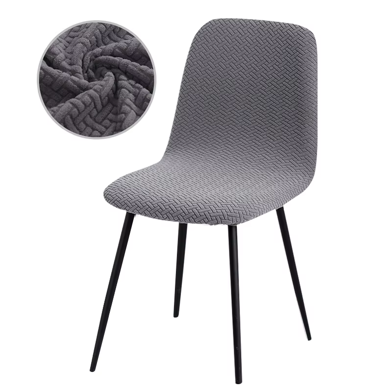 Housse de chaise en velours de qualité supérieure