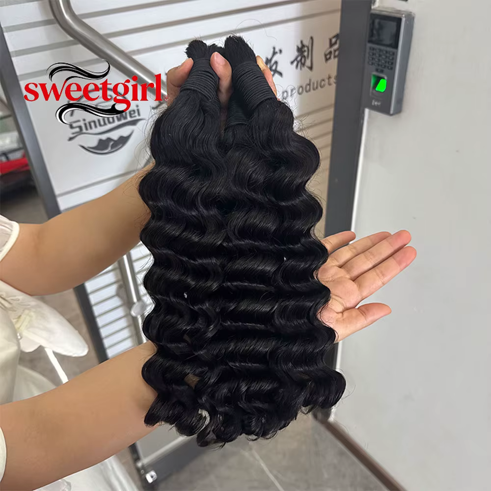 Extensions de cheveux humains ondulés