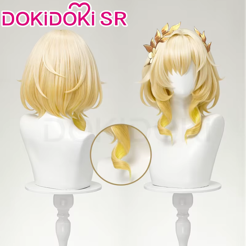En STOCK Aglaea The Herta perruque jeu Honkai: Star Rail DokiDoki HSR femmes 100 cm dégradé