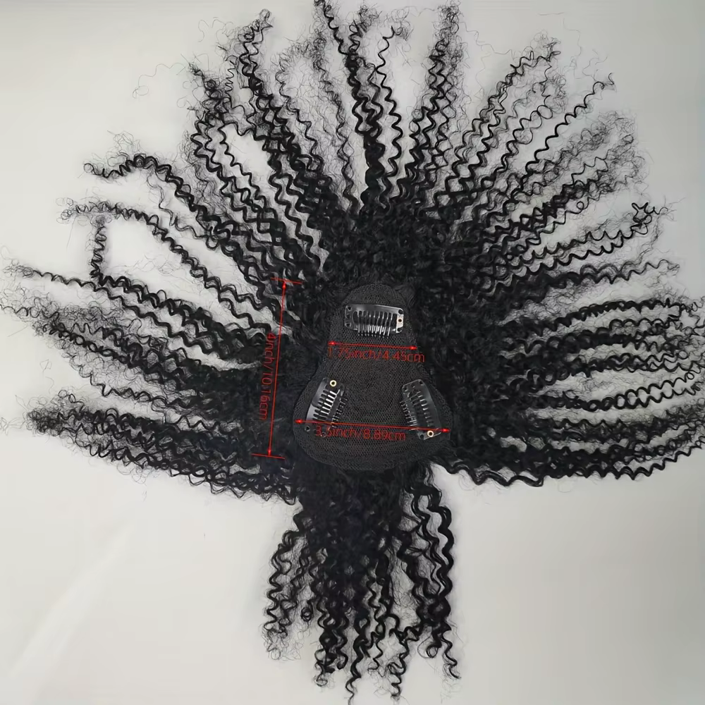 Pince à cheveux avec frange-Topper
