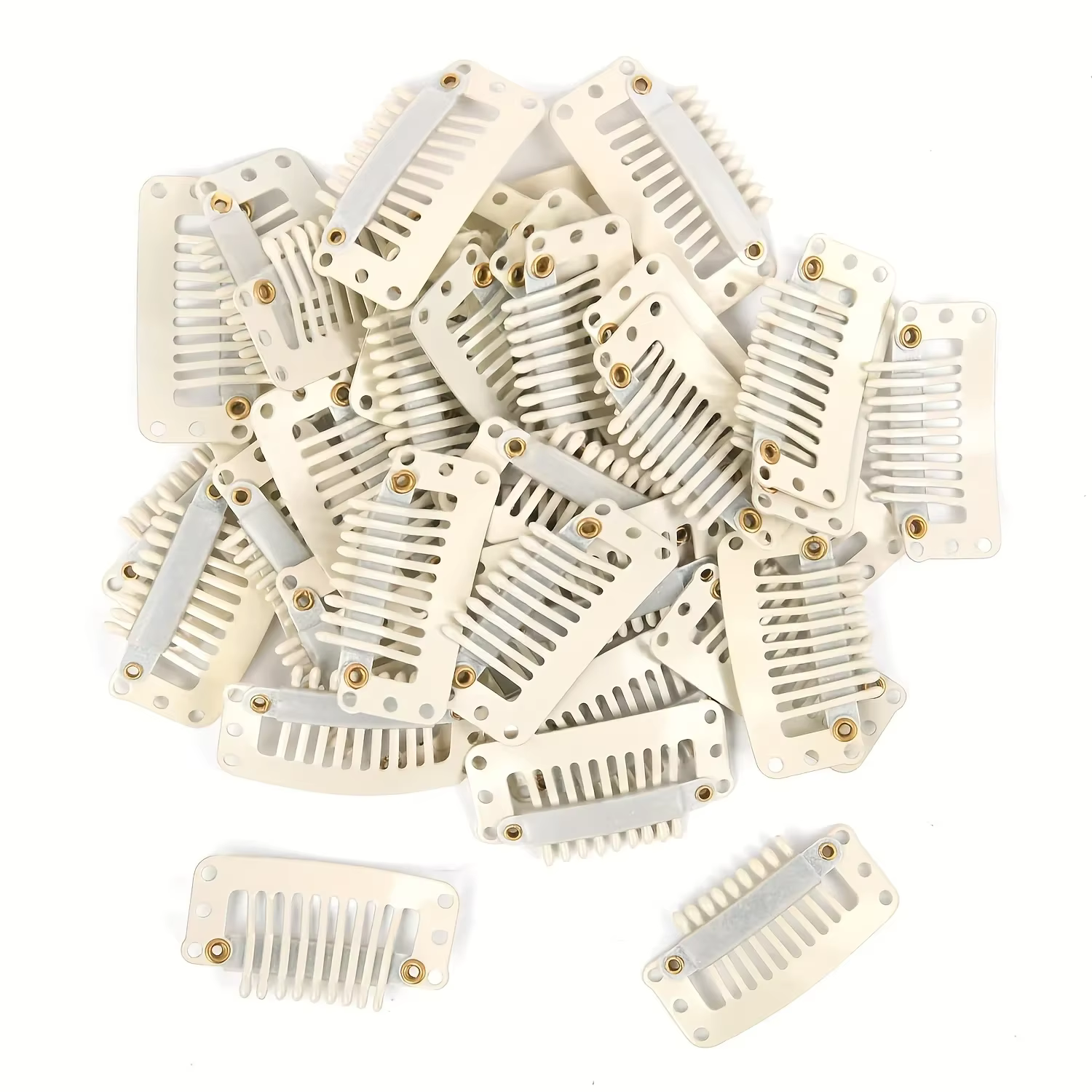 10-100 pièces pinces à cheveux 32mm Extensions