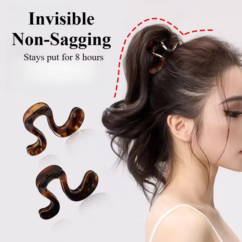 Pince à cheveux pour queue de cheval haute