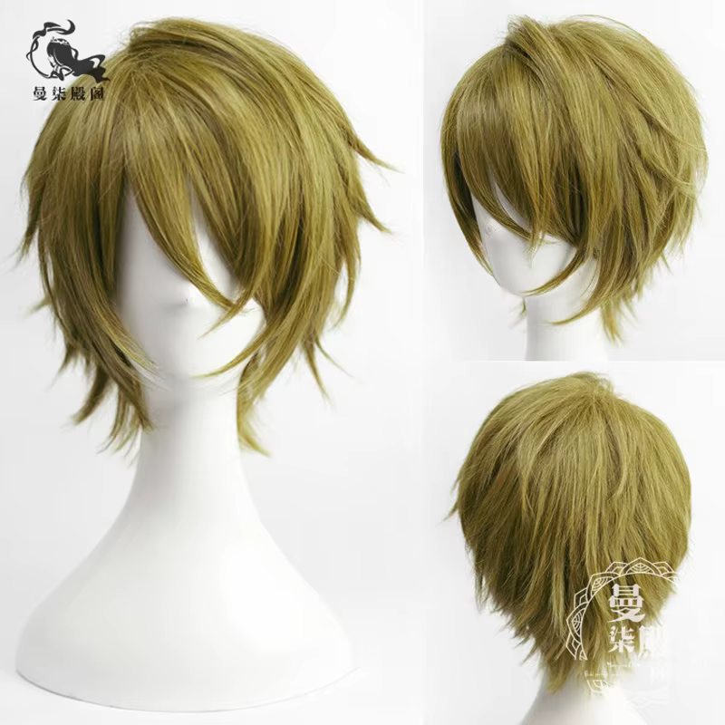 Ensemble de perruques Cosplay pour Halloween, Cosplay ES Morisawa Chiaki Shinobu Sengoku Shinkai Kanata Nagumo tedora Takamine Midori