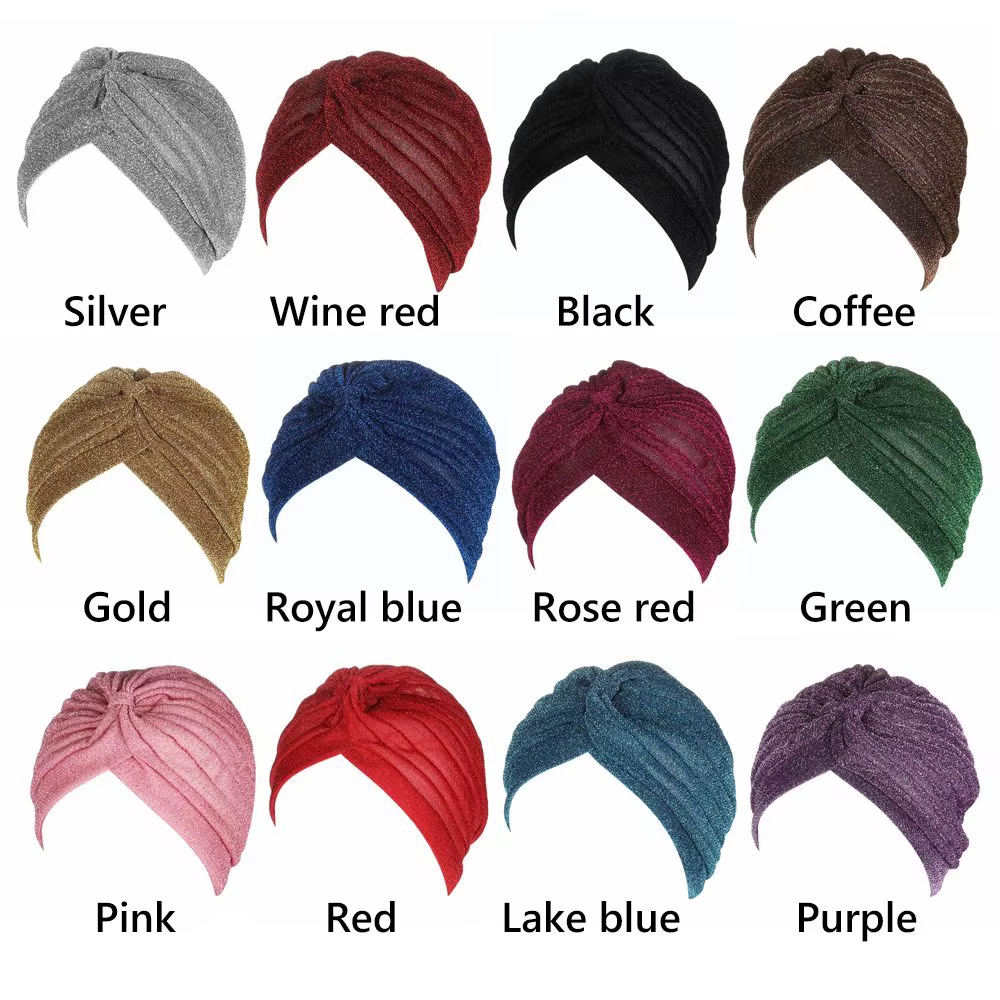 Couvre-chef bandeaux accessoires pour cheveux chapeau musulman Cancer chimio bonnets tête enveloppement femmes Hijabs