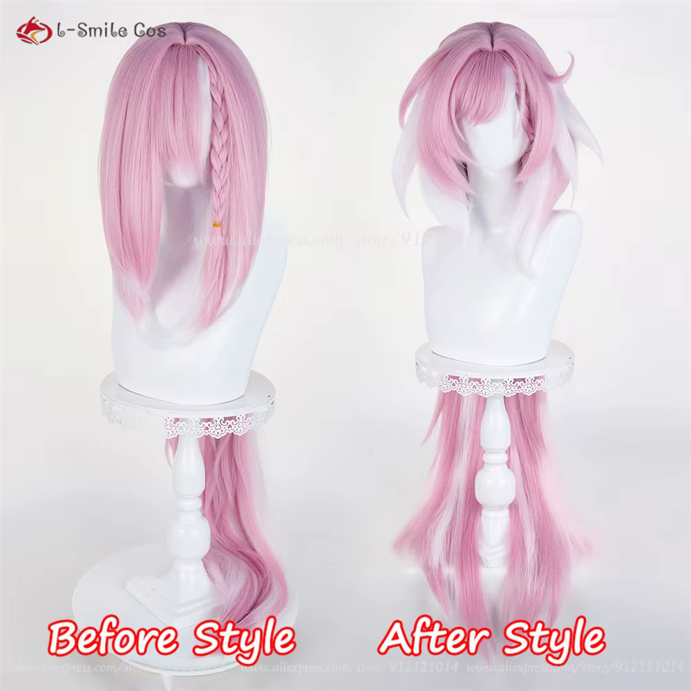 Perruque de Cosplay Elysia Messenger of Love