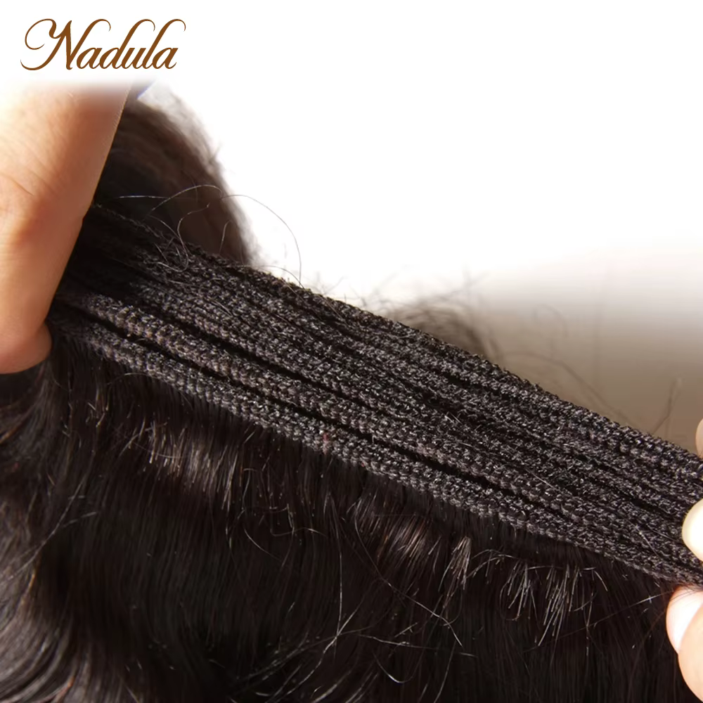 Nadula cheveux 3 pièce/lot brésilien vague lâche paquets 16-26 pouces