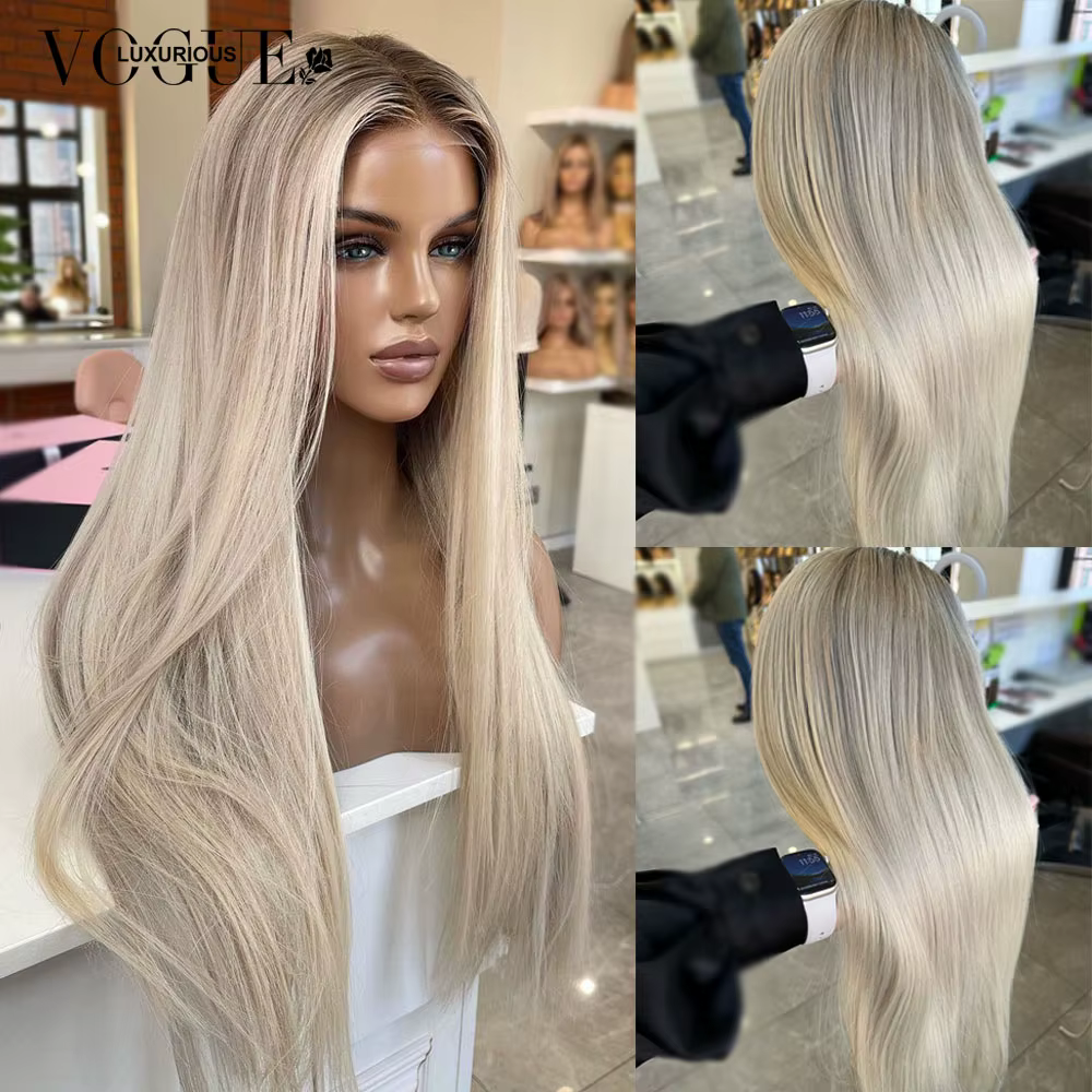 Perruque Lace Front Wig 100% naturelle lisse