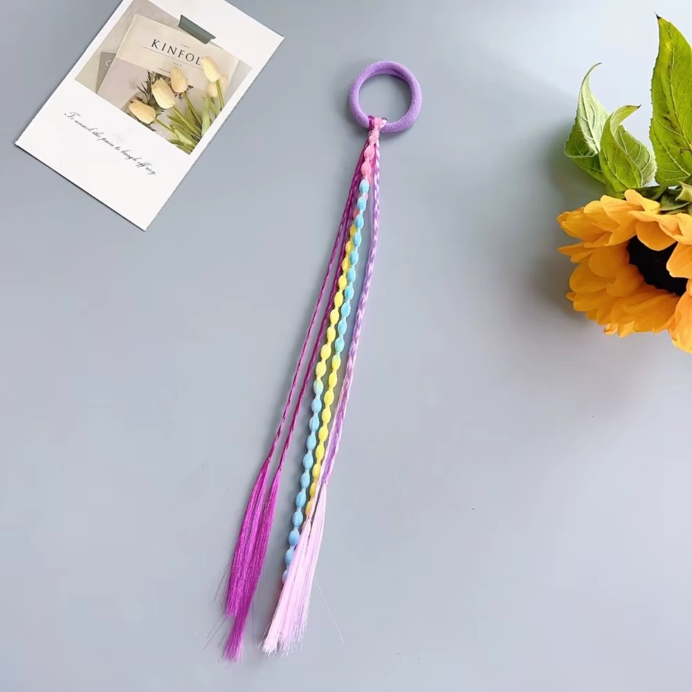 Extensions de cheveux colorées