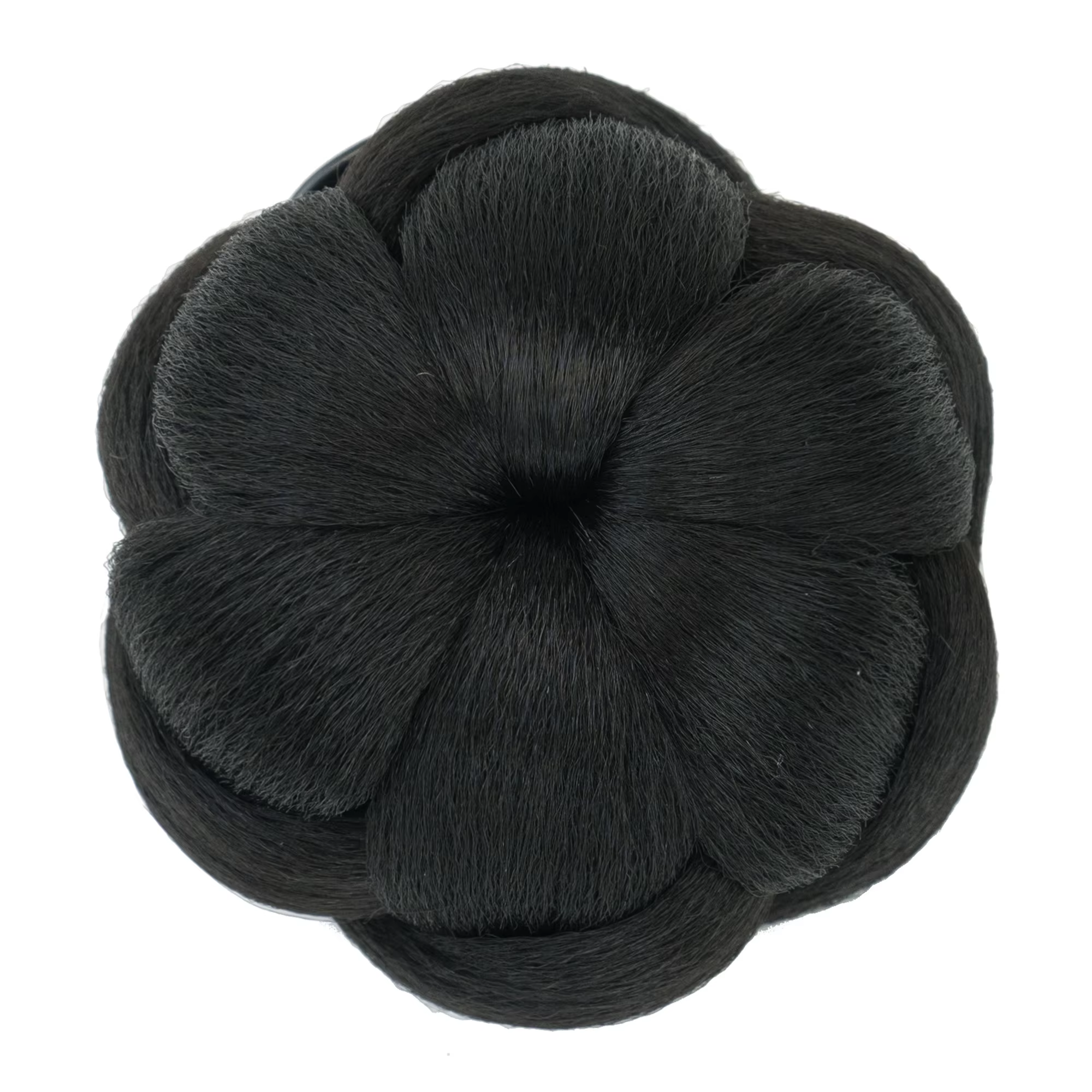 Soowee Chouchou pour cheveux tressés - Postiche à griffes pour un chignon facile et un coiffage