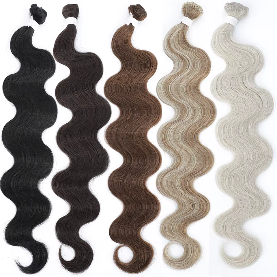 Mèches synthétiques Body Wave colorées 613