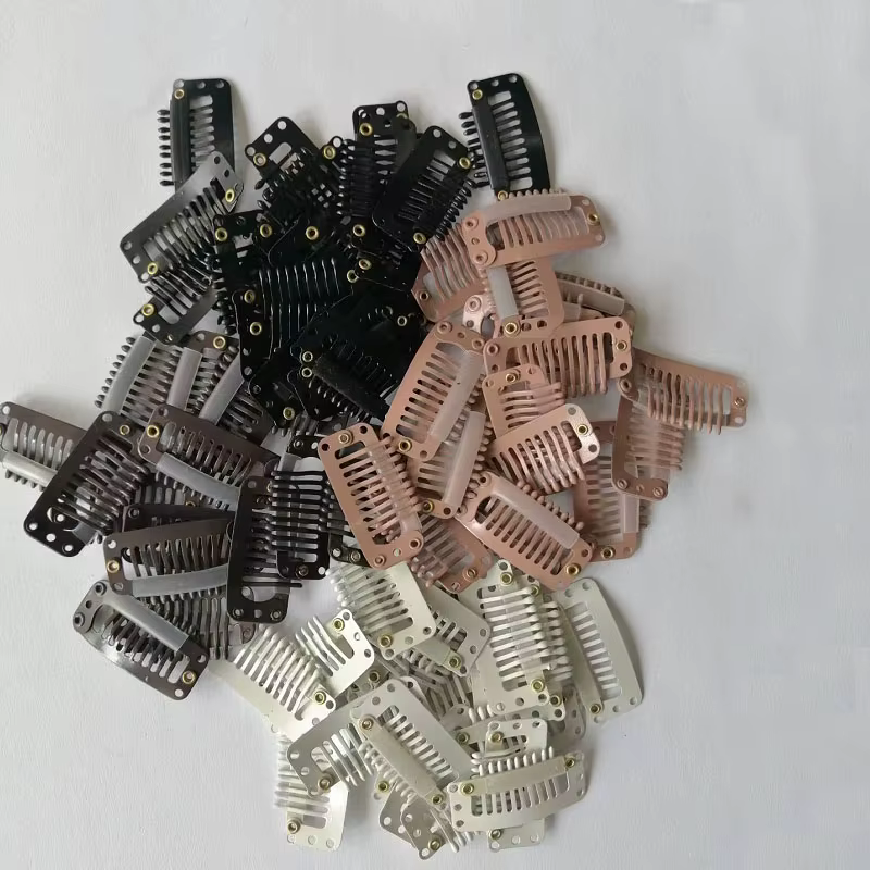 20 pièces pince dans l'extension de cheveux perruque Clips