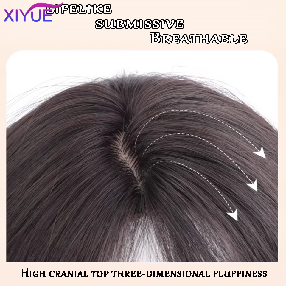 XUTYE perruque cheveux longs pour femmes ensemble de tête complète