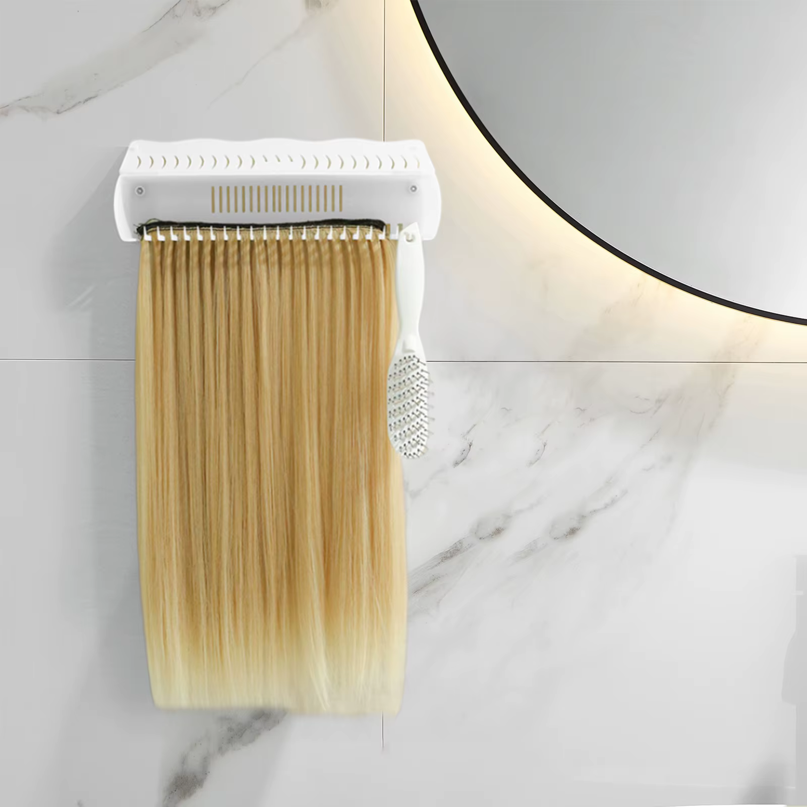 Support d'extension de cheveux Portable