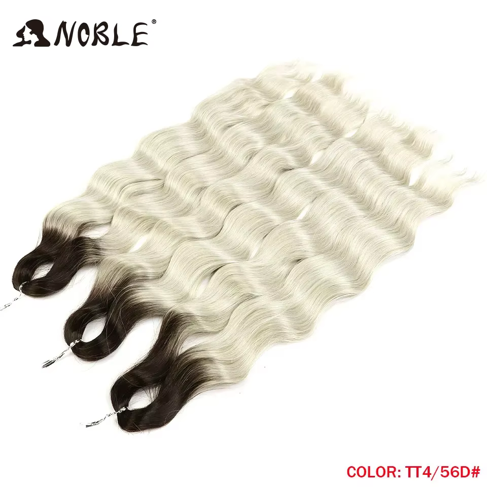 Extensions capillaires synthétiques Deep Wave 24 pouces-Noble