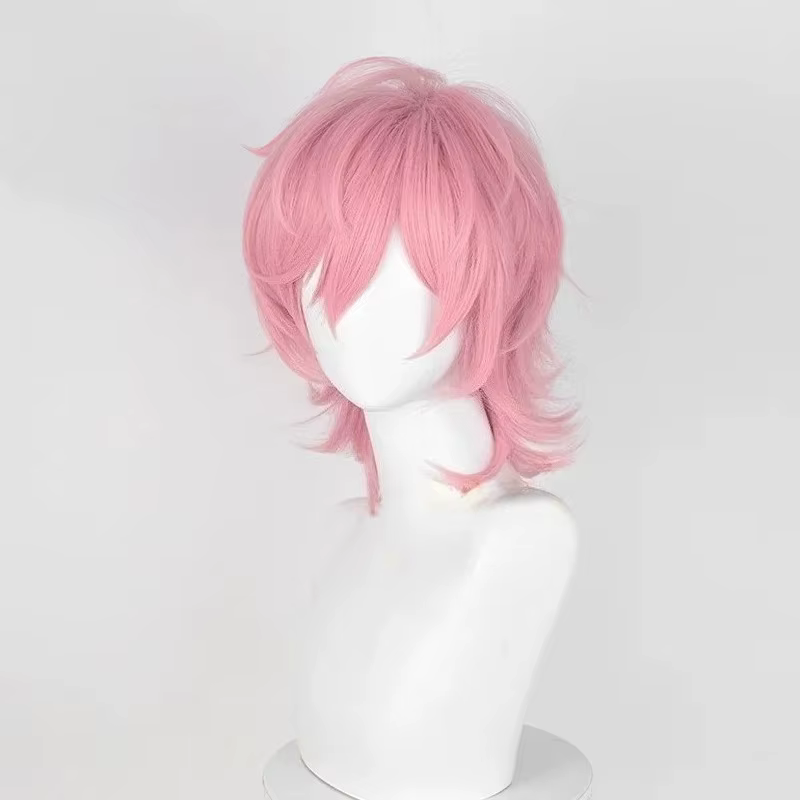 Perruque de cosplay de personnage Yuri Demi-Human Anime - Courte