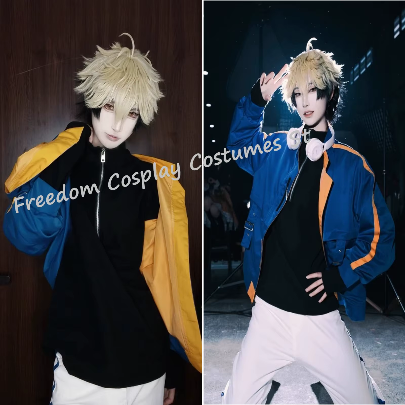 Anime Link Click Liu Xiao Xavier Xia Fei Felix Cosplay Costume perruque manteau décors Halloween carnaval quotidien fête vêtements ensemble complet