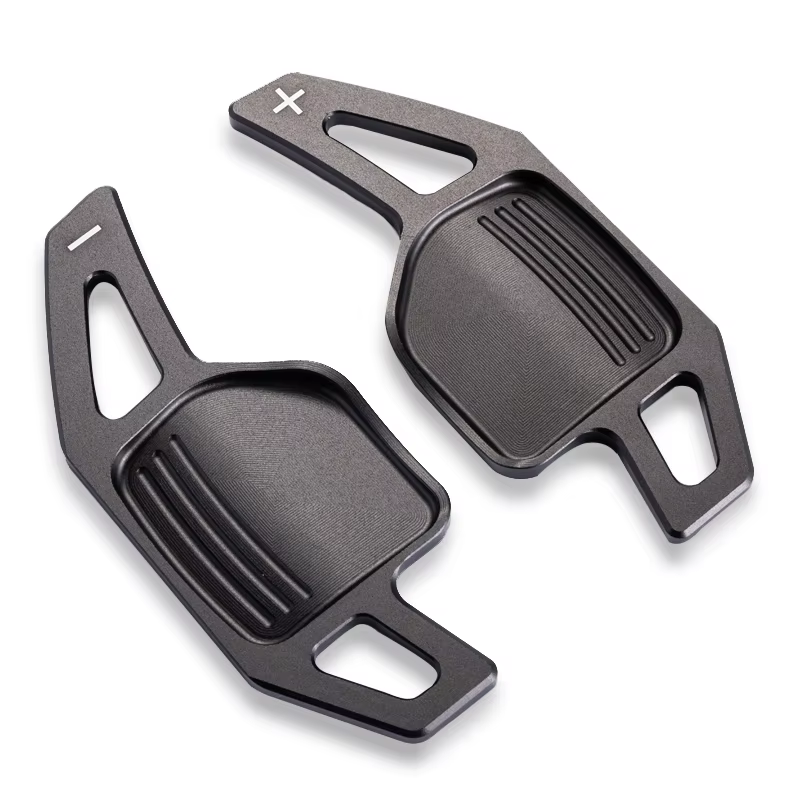2x Extension de levier de vitesses en aluminium pour volant Audi A3 A4 A5 A6 A7 A8 Q5 Q7 TT S3 S4 S5 R8 2006-2009 2010 2011