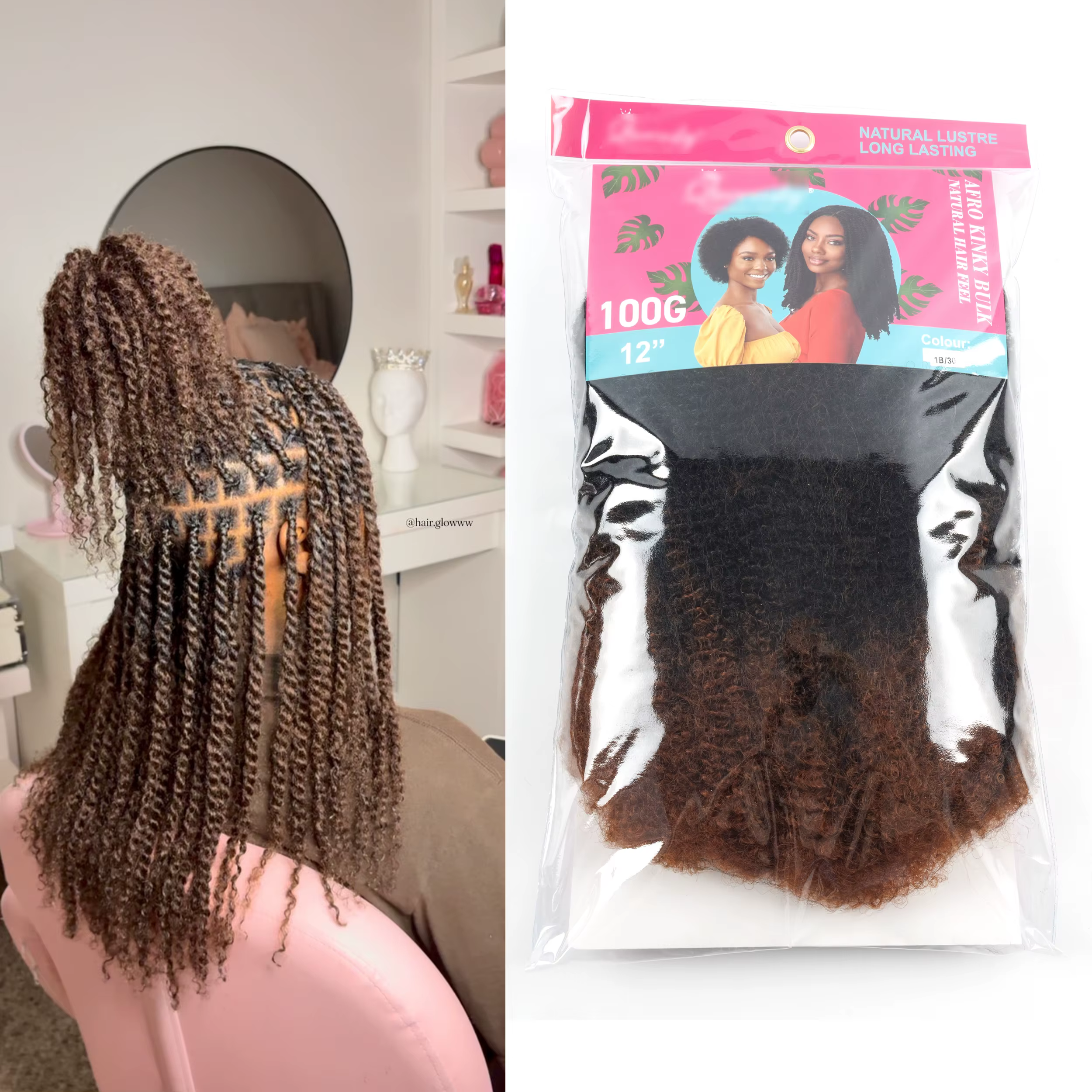 Prix de gros – Lots de cheveux bouclés afro crépus en vrac